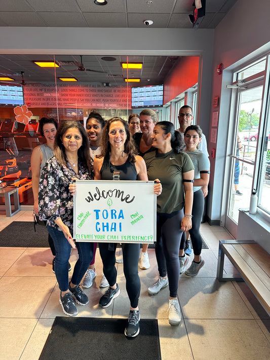 OrangeTheory Fitness Tora Chai Tasting